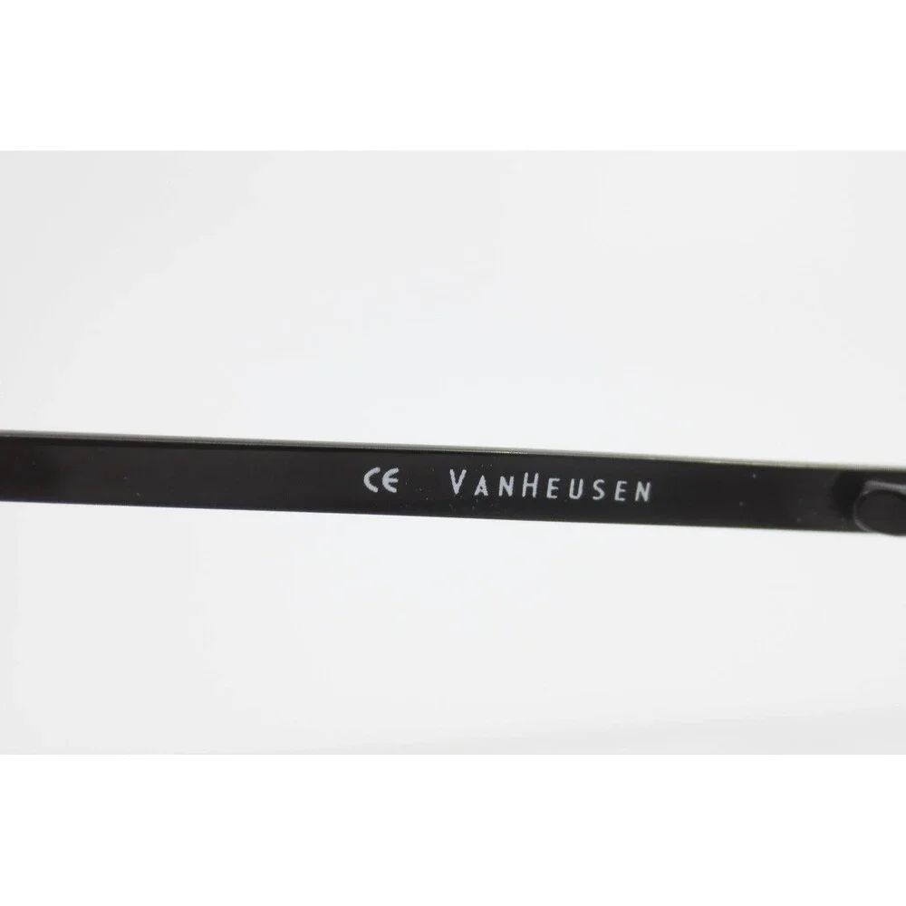 Van Heusen Brett BRN Eyeglasses Rectangular Metal Frame Brown 54-19-140 Eyewear